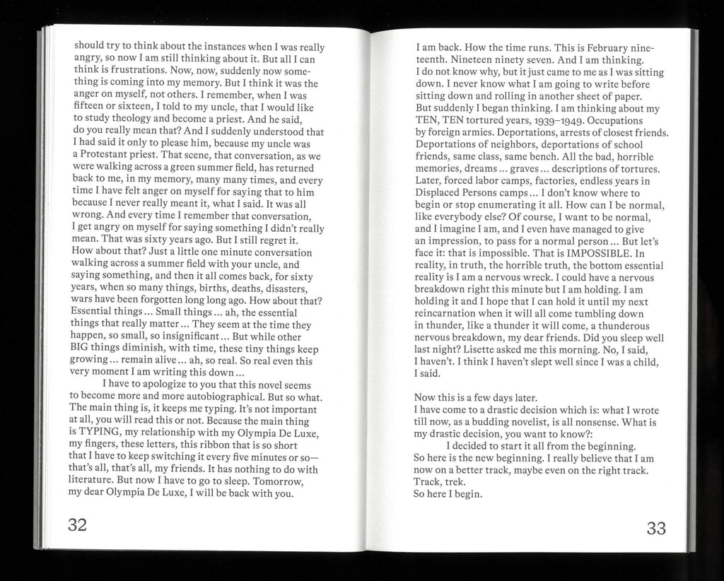 Jonas Mekas - Requiem for a Manual Typewriter