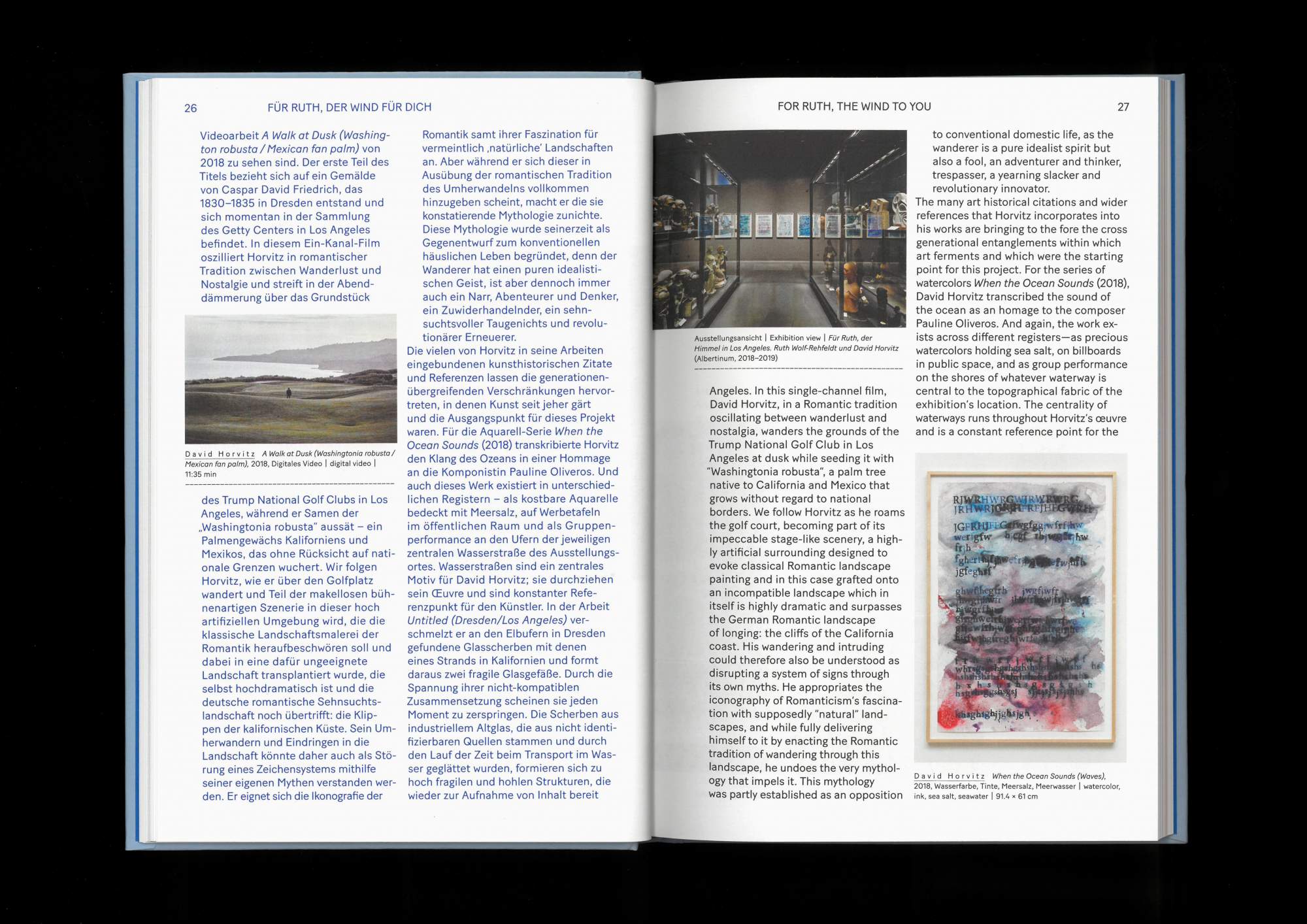 David Horvitz - For Ruth, the sky in Los Angeles