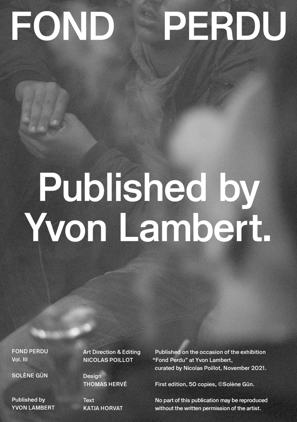 Fond Perdu - Vol. III - Solène Şahmaran Gün