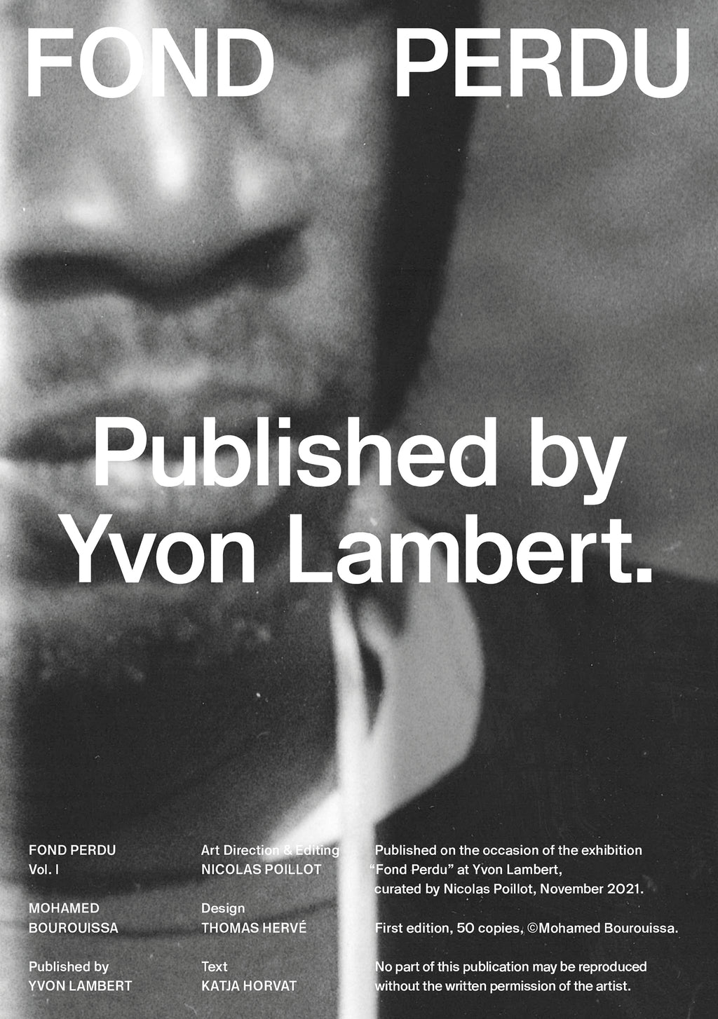 Fond Perdu - Vol. I - Mohamed Bourouissa