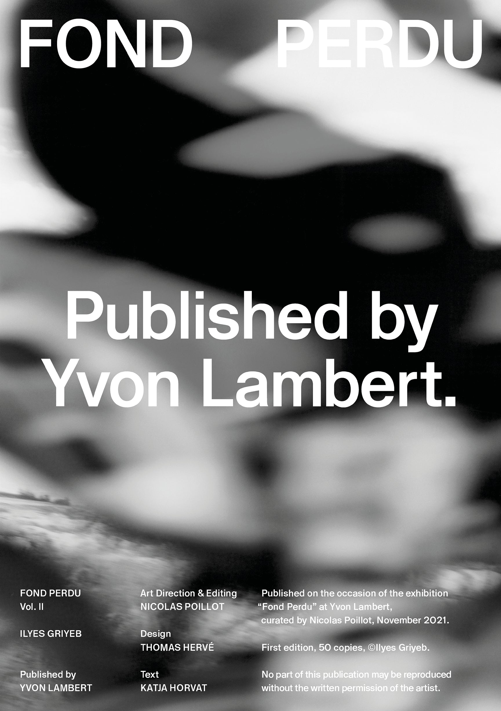 Fond Perdu - Vol. II - Ilyes Griyeb