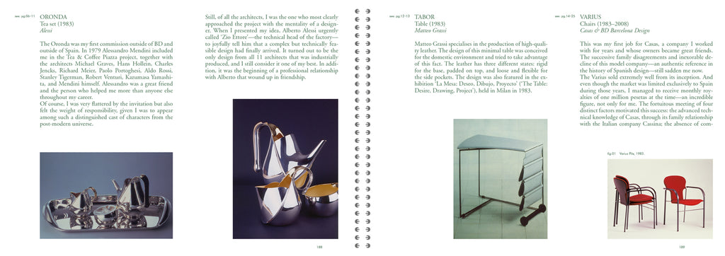 Sketchbook: The Industrial Design of Oscar Tusquets Blanca